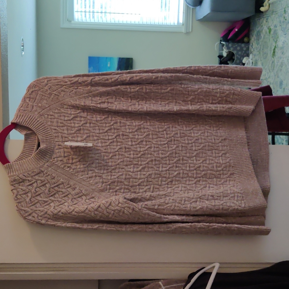 Warm cotton sweater